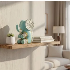 Baby Elephant Showpiece – Modern Decorative Accent for Home & Kids’ Room